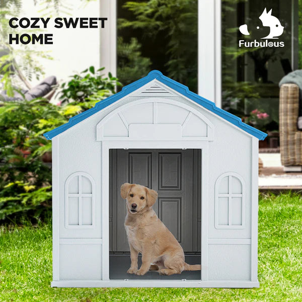 Furbulous Dog House - Indoor Outdoor Heavy Duty Dog Kennel
