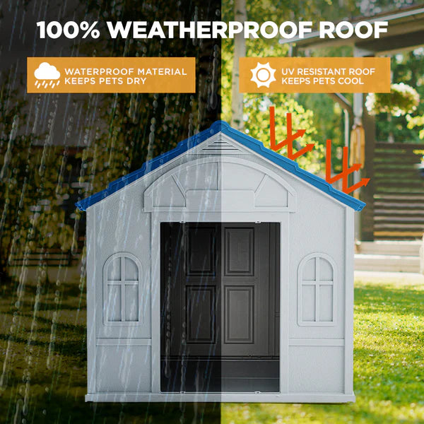 Furbulous Dog House - Indoor Outdoor Heavy Duty Dog Kennel