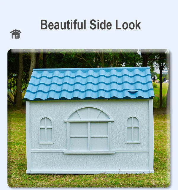 Furbulous Dog House - Indoor Outdoor Heavy Duty Dog Kennel