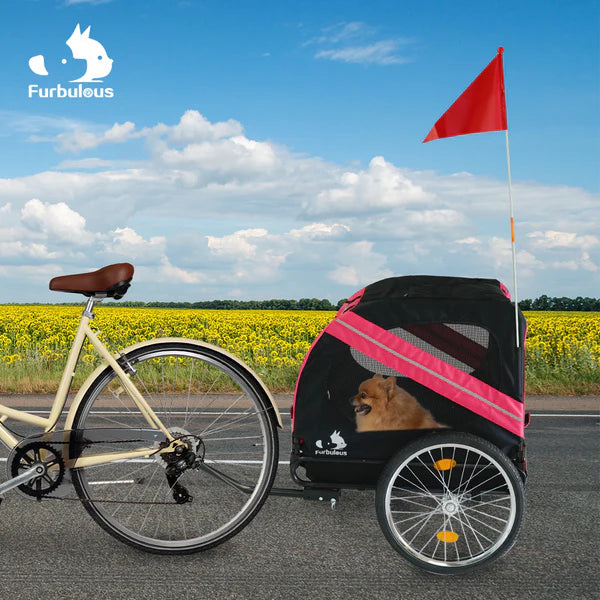 Furbulous Pet Bike Trailer