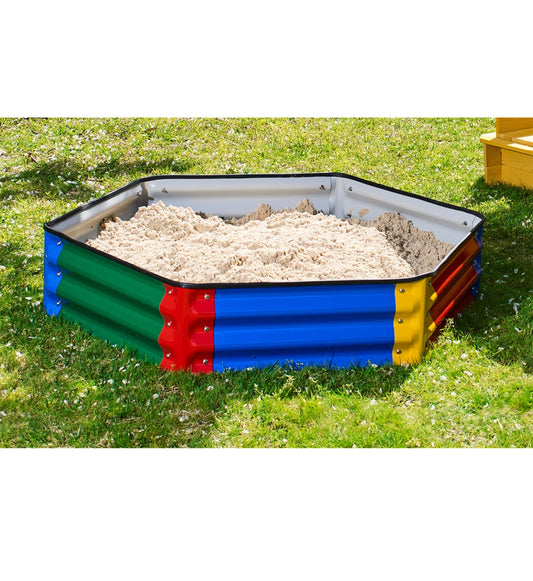 Sandpit for kids 1.1m Hexagonal Outdoor playtime