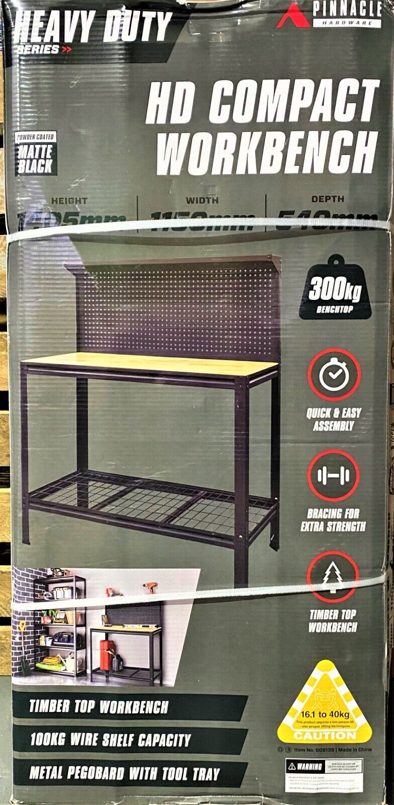 Pinnacle Heavy Duty Garage Workbench